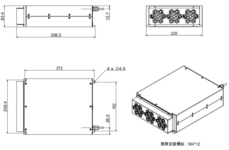 Air-Cooling 30W Fiber Laser Marking Fibre Laser Engraving Machine Jewellery Laser Marker Laser Part